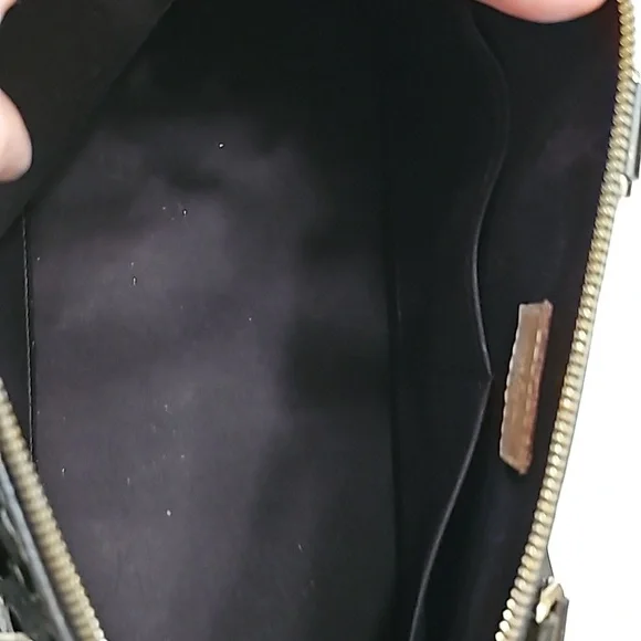 #0050-1108 LOUIS VUITTON MONOGRAM VERNIS ALMA HANDBAG - Picture 7 of 10